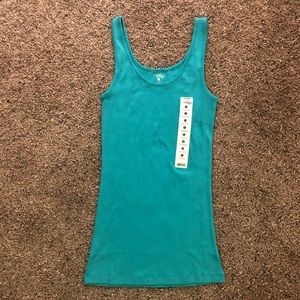 💥NWT💥 Indigo Rib Tank